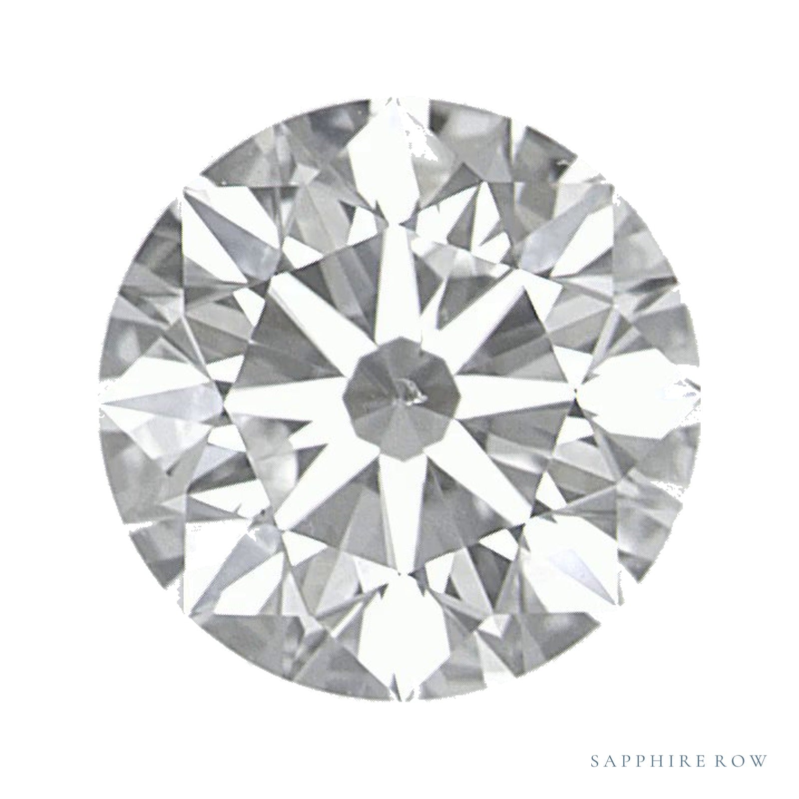 1.01 ct Round Natural Diamond – D VS2 — Sapphire Row · cut · cut3 · cut4