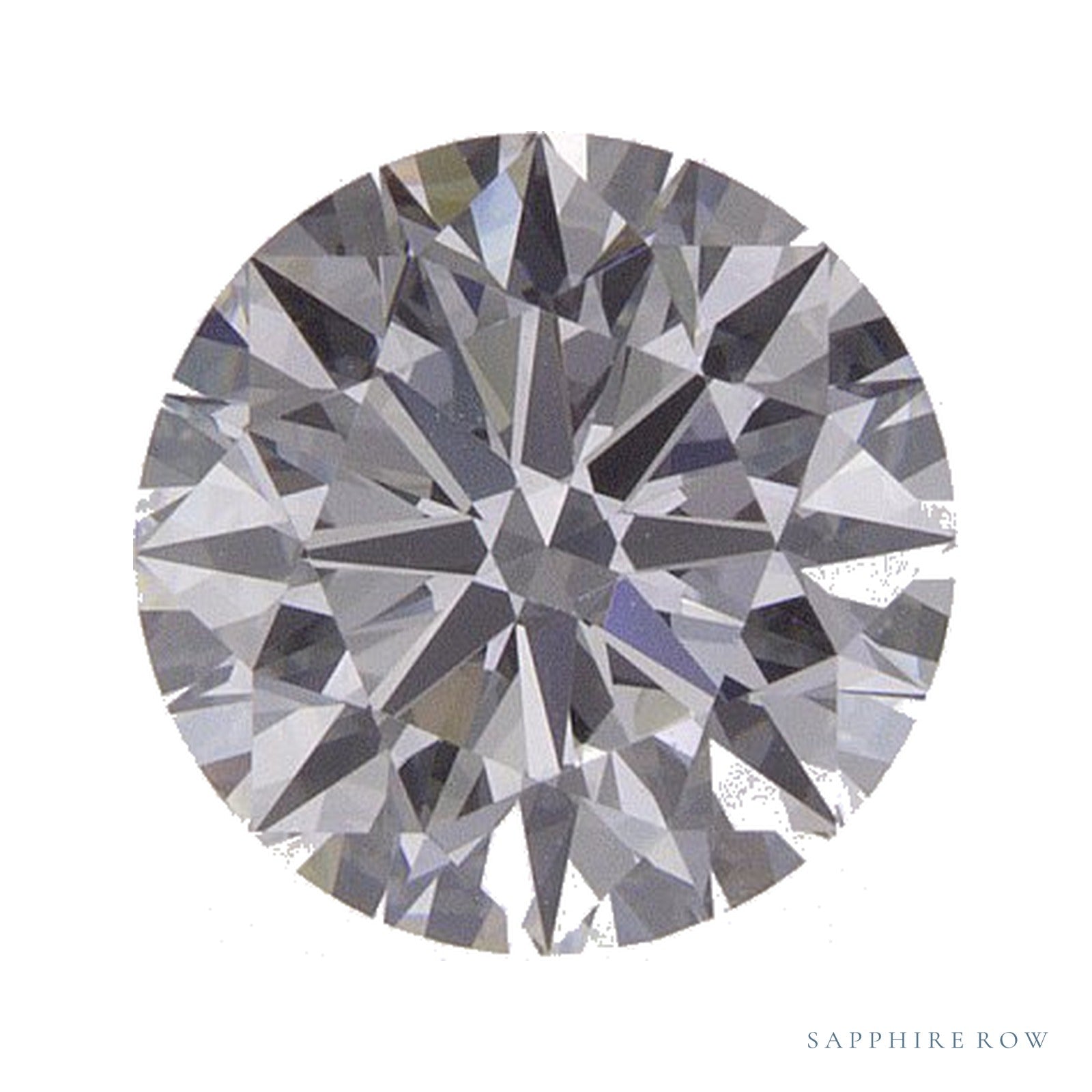 1.01 ct Round Natural Diamond – F VS2 — Sapphire Row · cut · cut3 · cut4