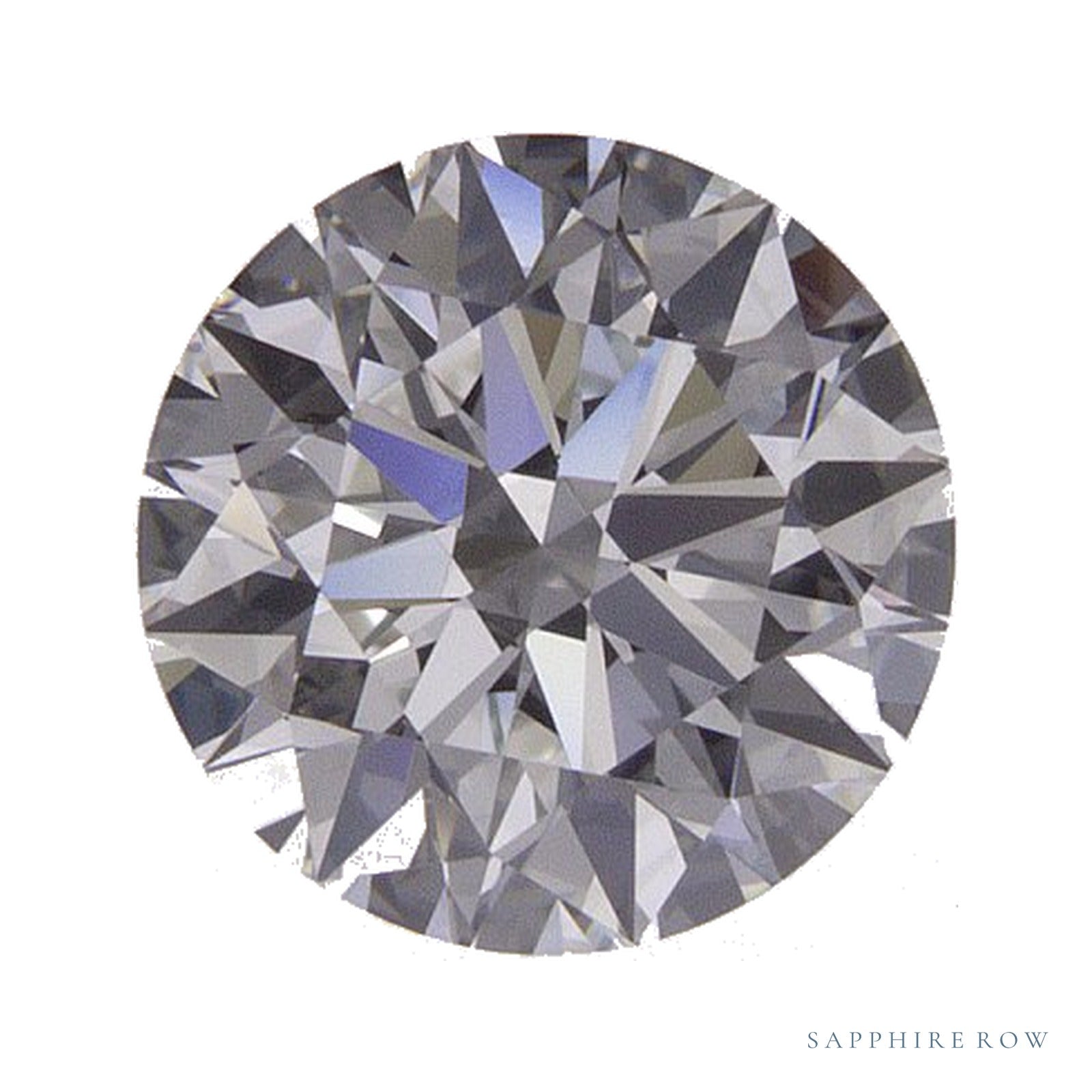 1.01 ct natural diamond, round cut | Sapphire Row · cut4
