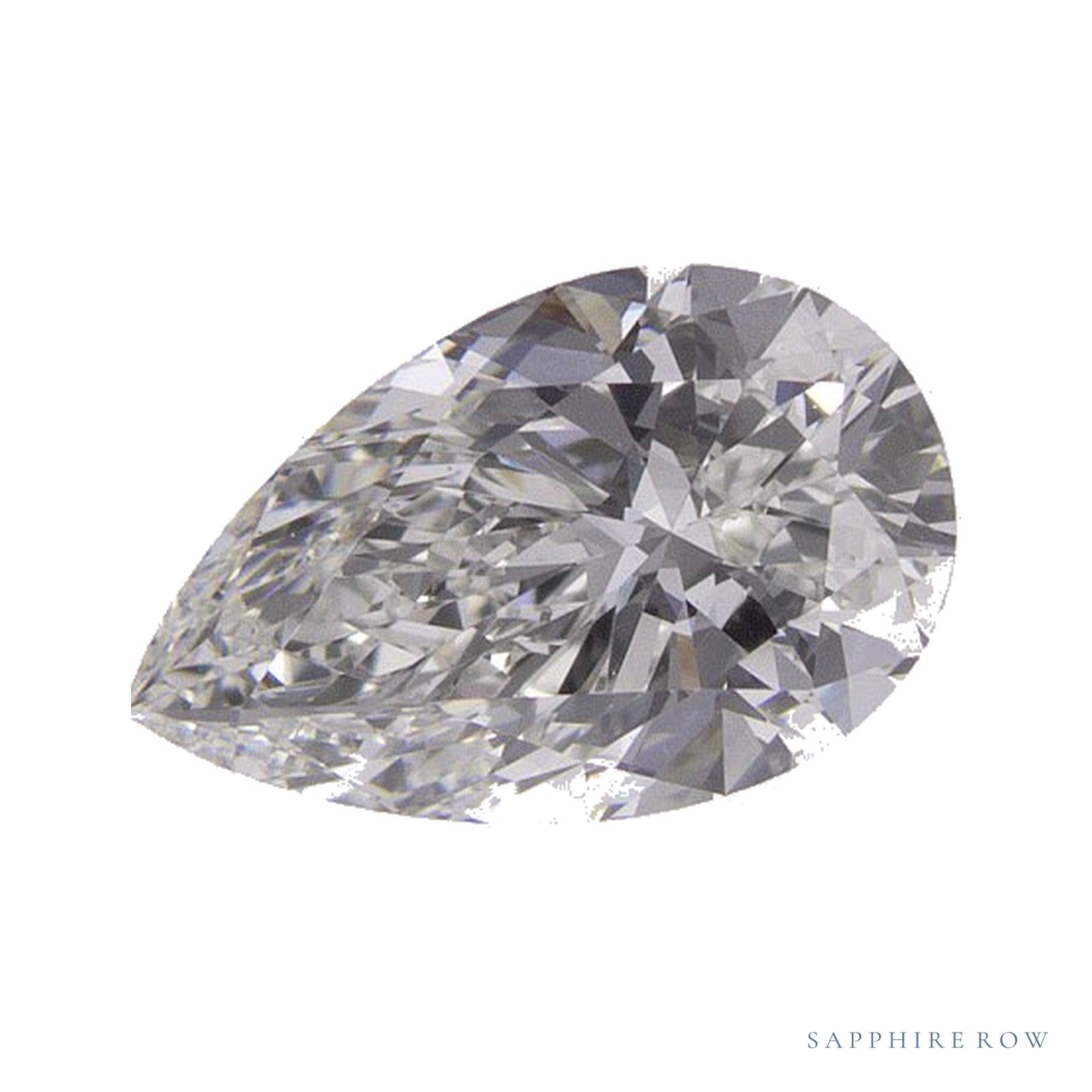 1.01 ct Pear Natural Diamond – H VVS1 — Sapphire Row · cut · cut3 · cut4