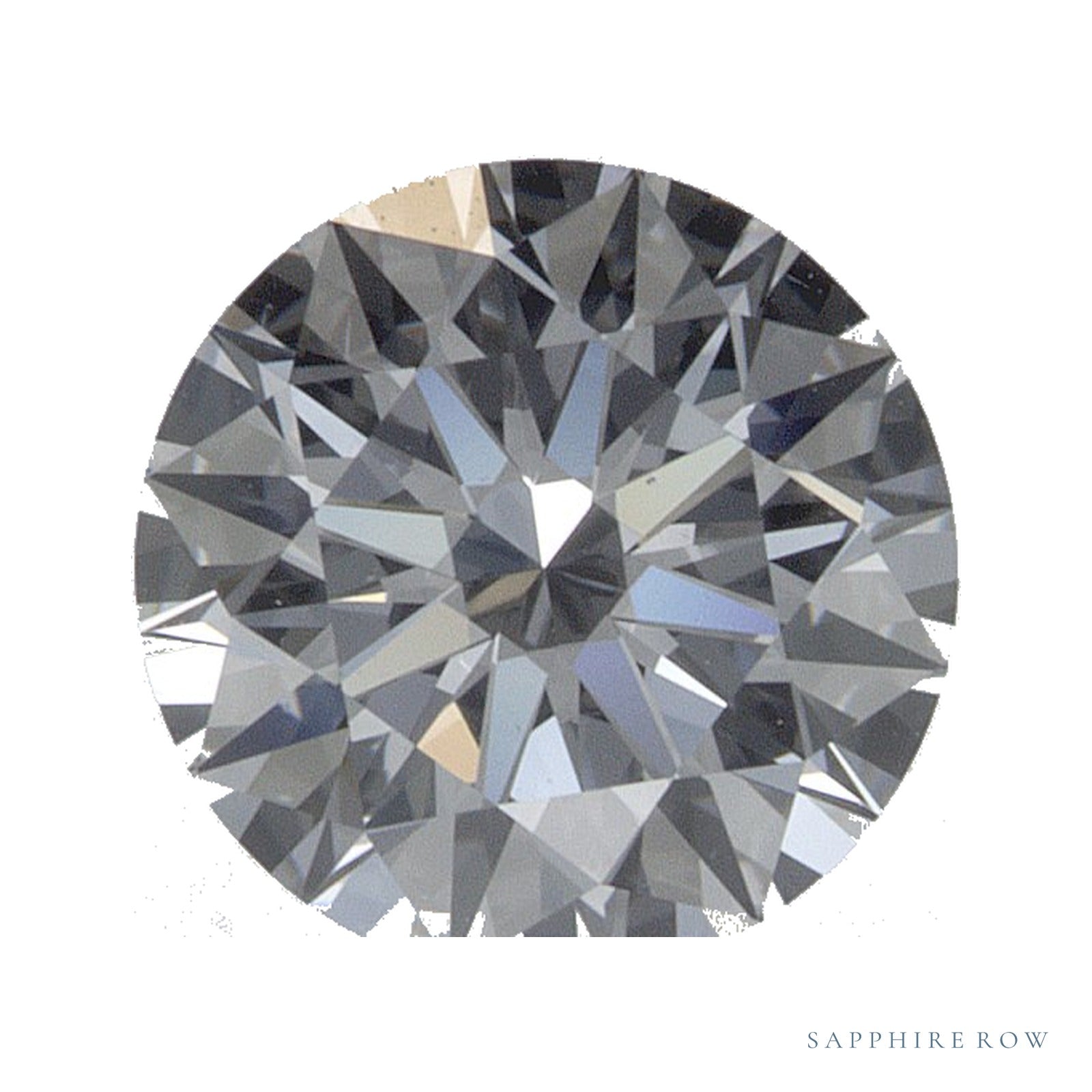 1.01 ct natural diamond, round cut | Sapphire Row · cut4