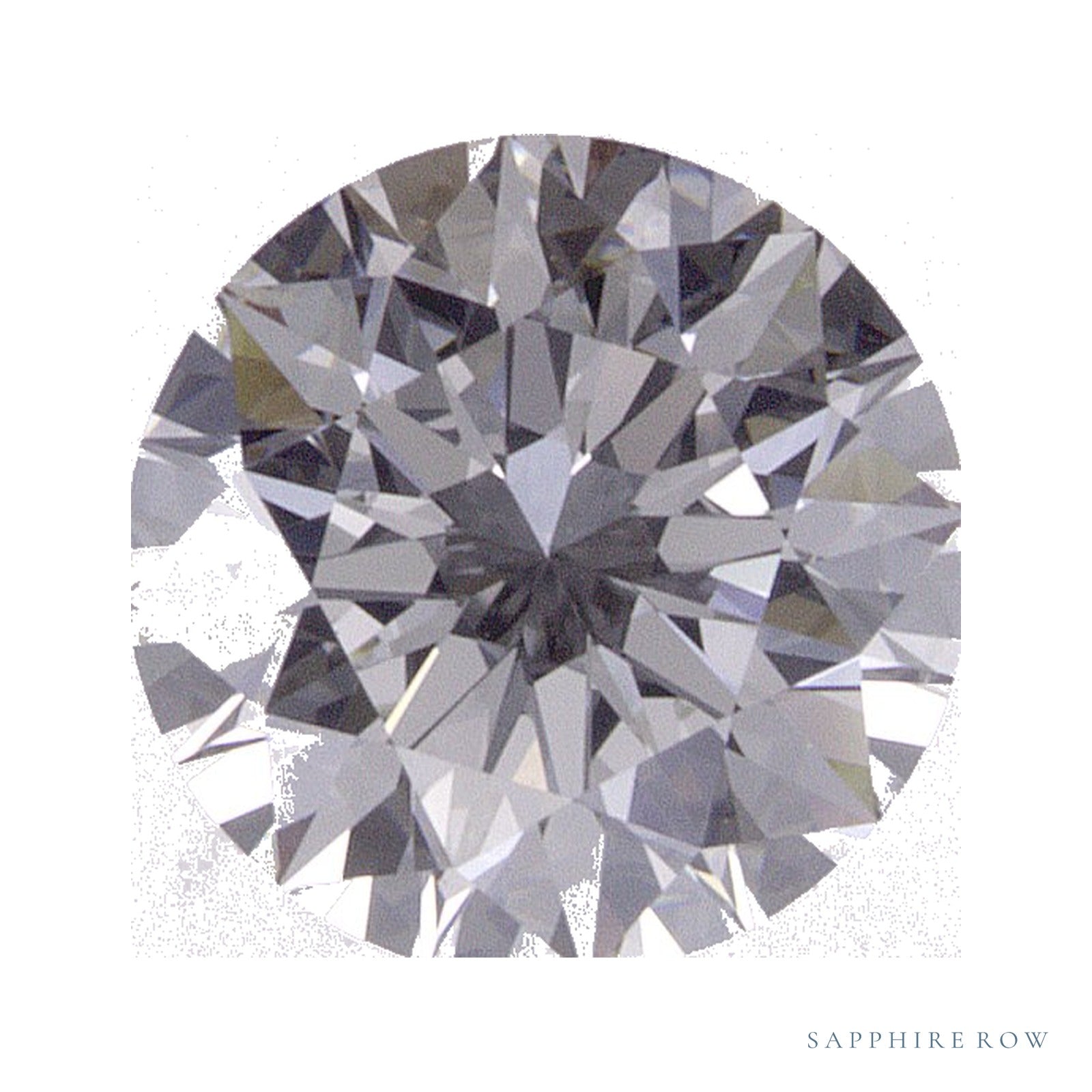 1.01 ct natural diamond, round cut | Sapphire Row