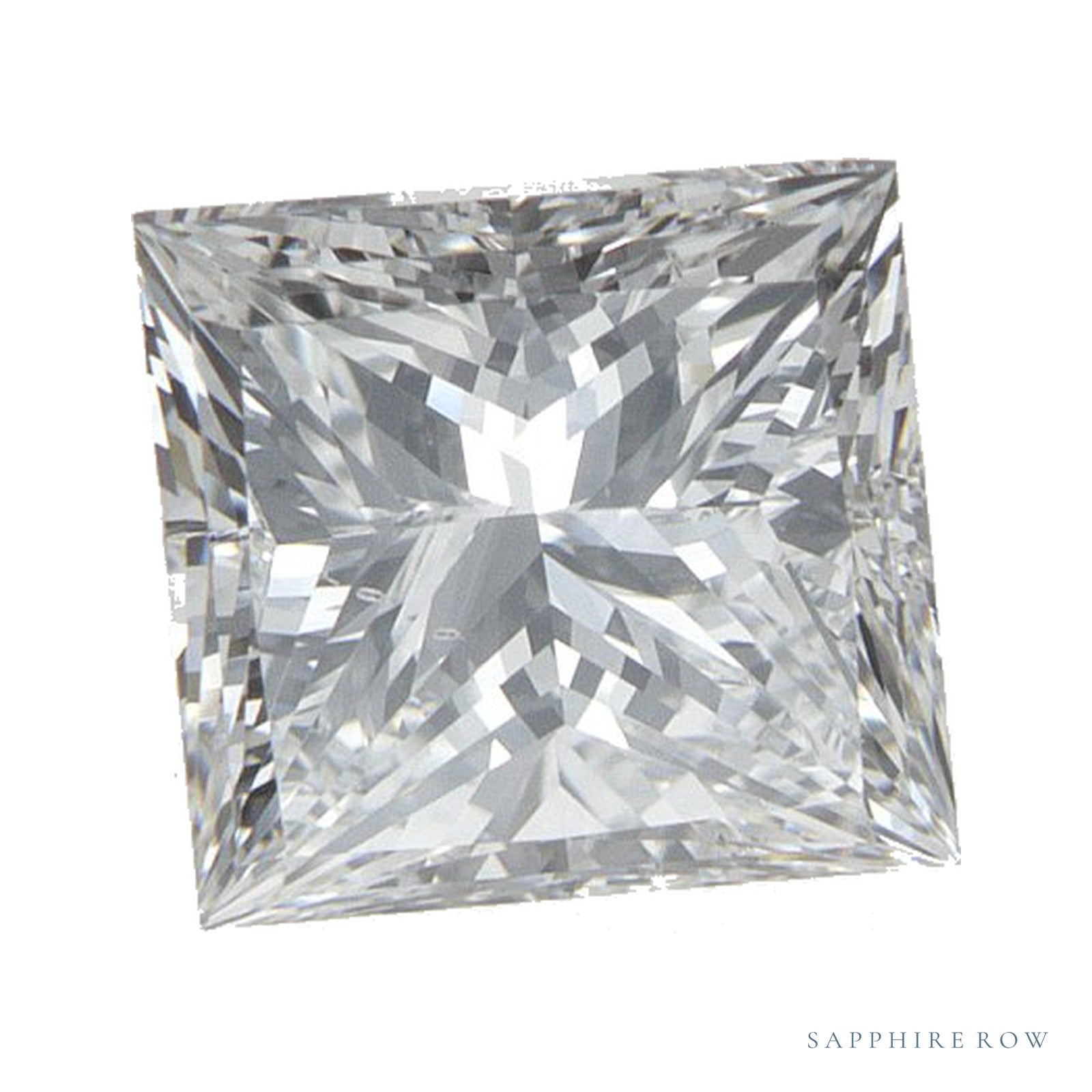 1.01 ct natural diamond, square cut | Sapphire Row · cut4