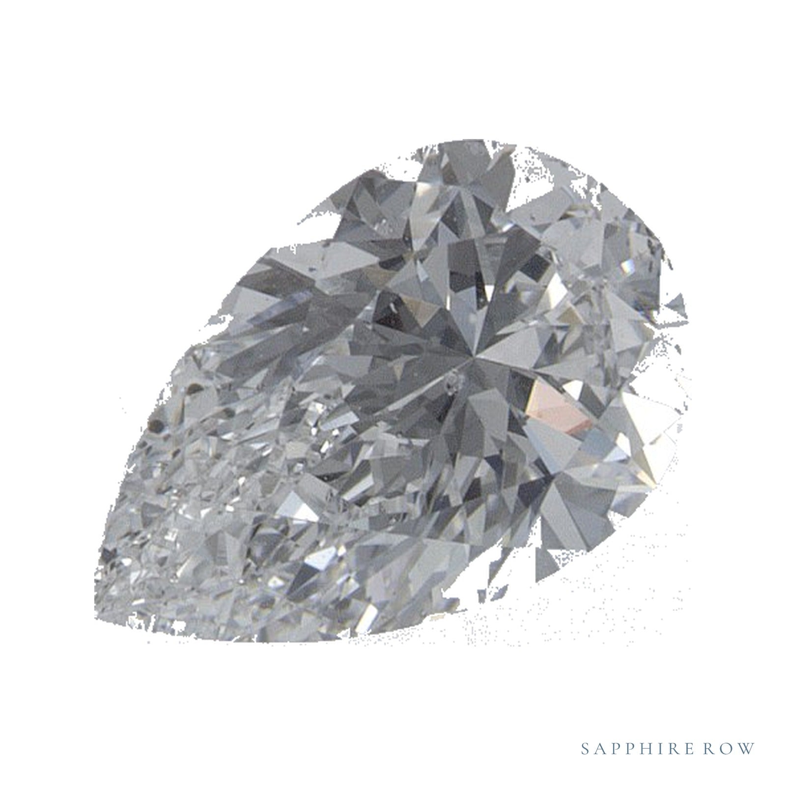 1.01 ct Pear Natural Diamond – D SI1 — Sapphire Row · cut · cut3 · cut4
