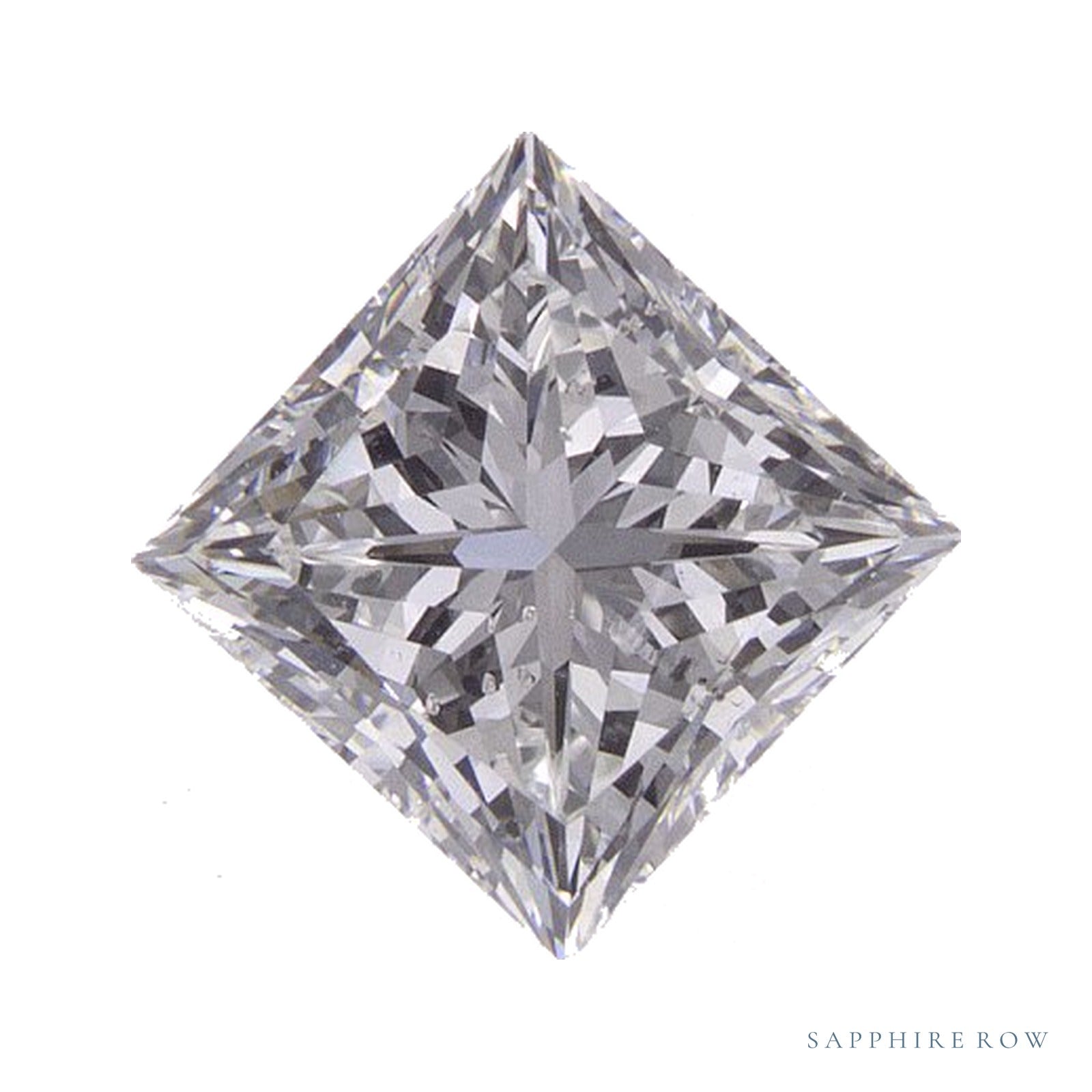 1.01 ct natural diamond, square cut | Sapphire Row · cut4