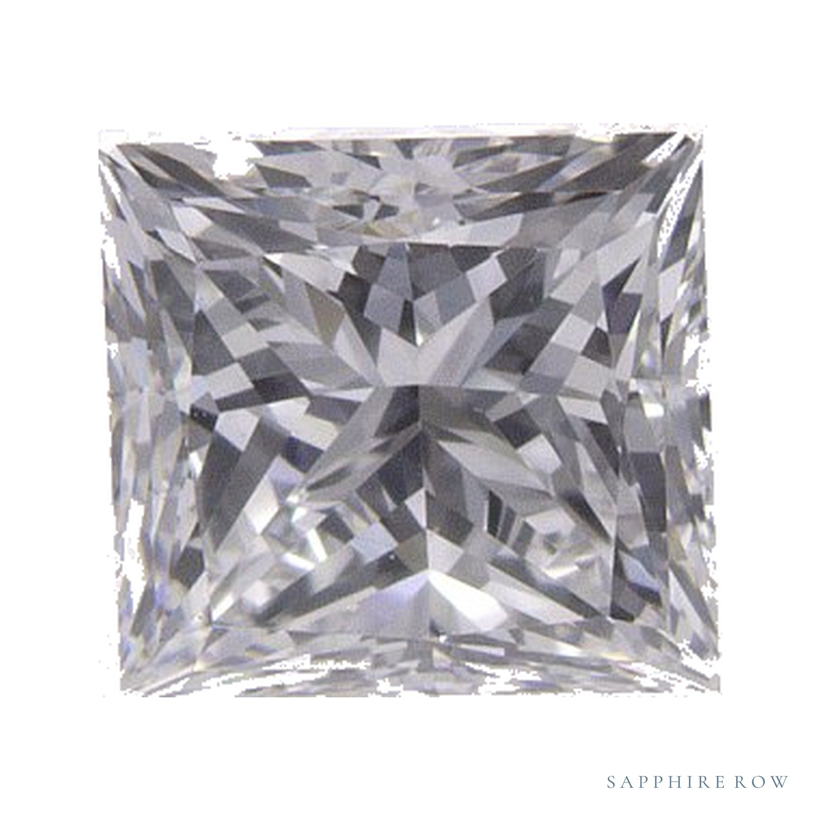 1.01 ct natural diamond, square cut | Sapphire Row · cut4