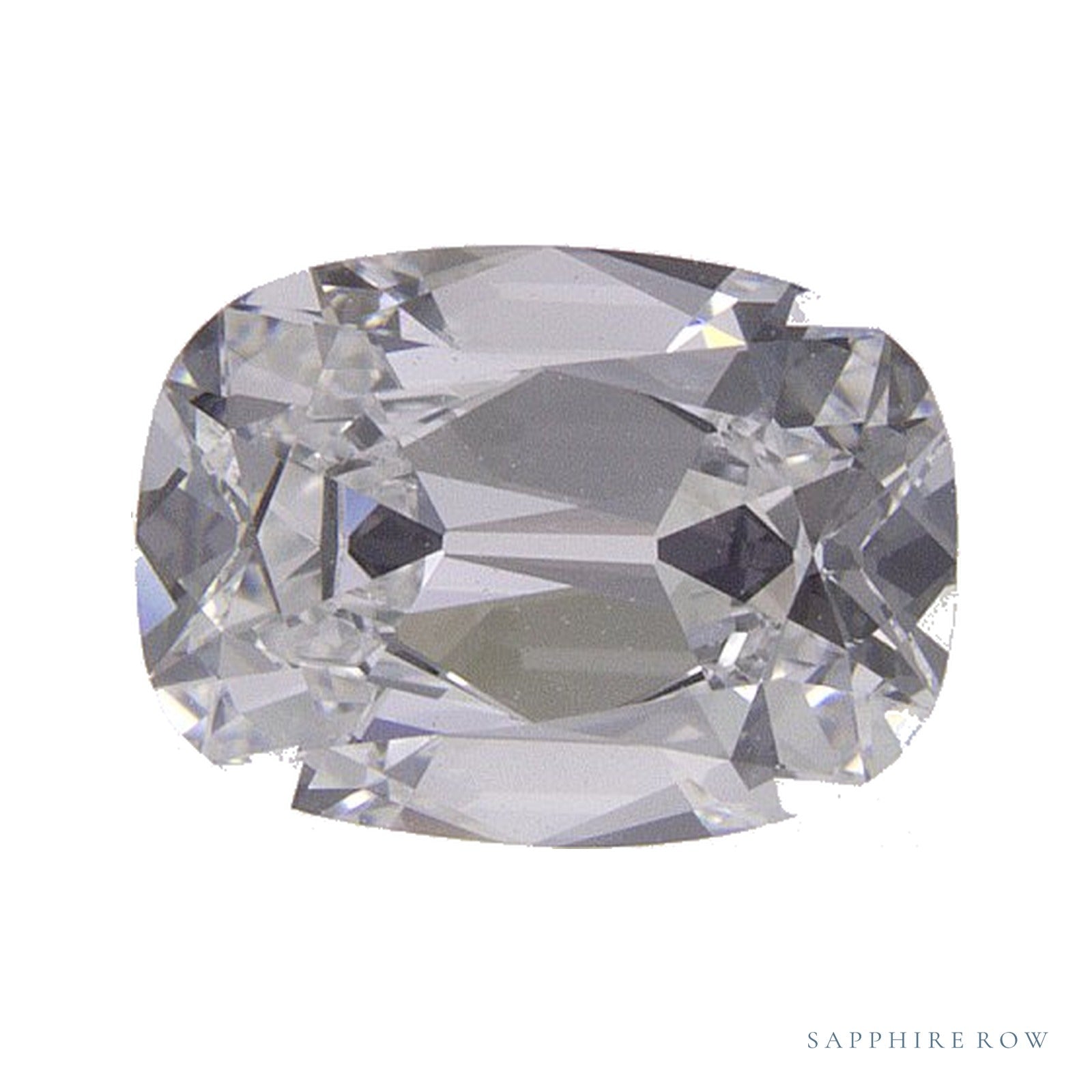 1.01 ct Elongated Cushion Lab-Grown Diamond – D VS1 — Sapphire Row · cut · cut3 · cut4