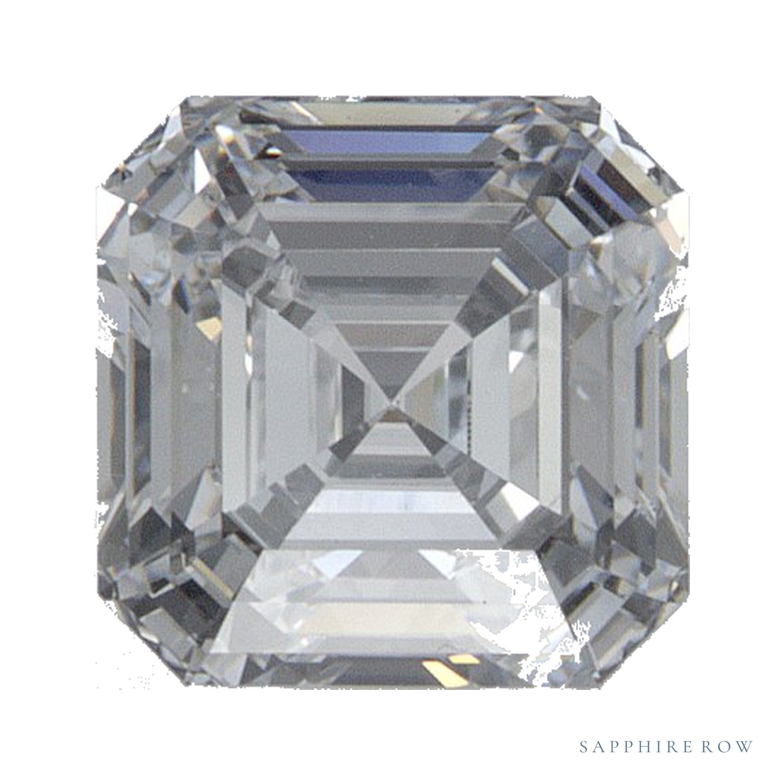 1.01 ct lab-grown diamond, asscher cut | Sapphire Row · cut4