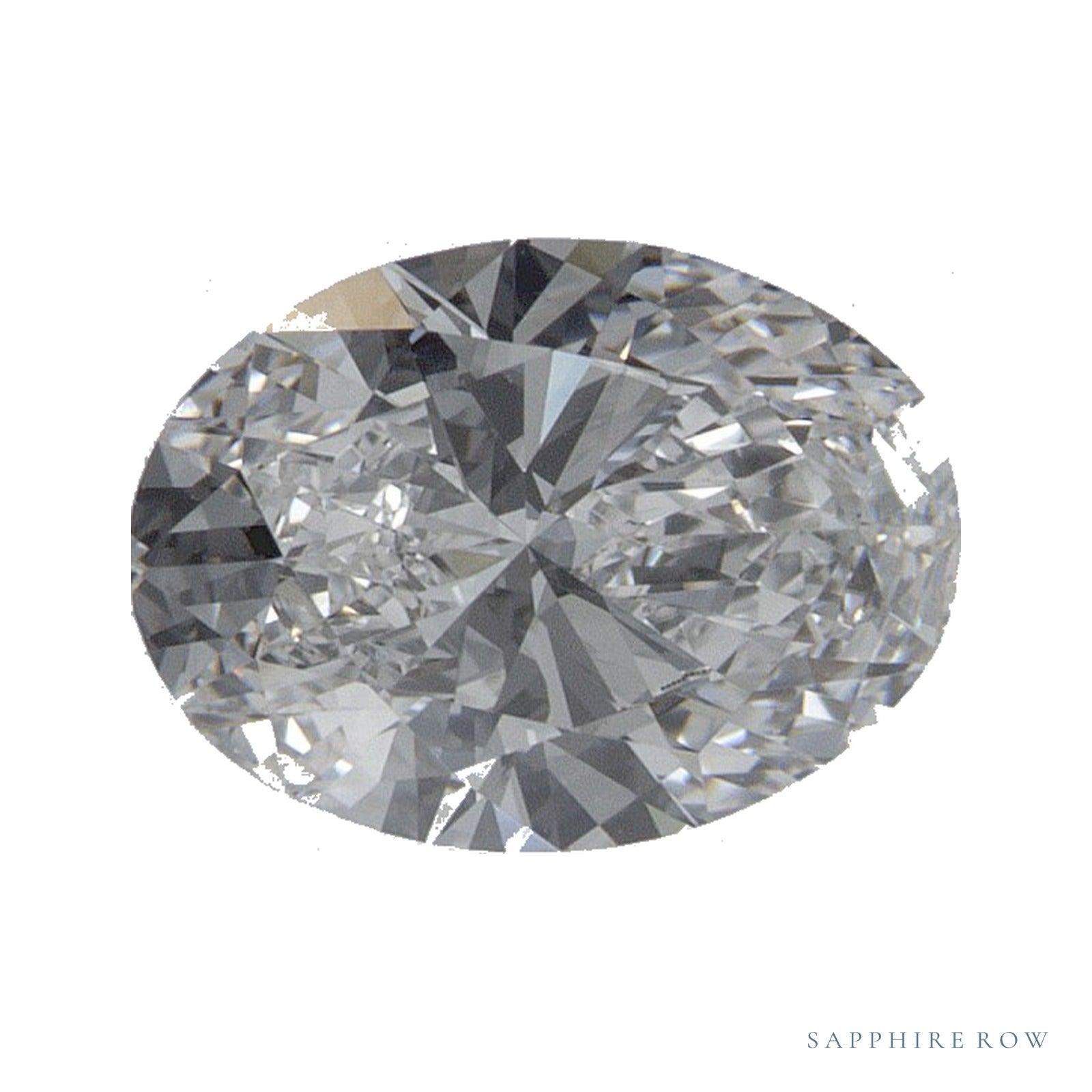 1.01 ct Oval Lab-Grown Diamond – D VVS1 — Sapphire Row · cut · cut3 · cut4