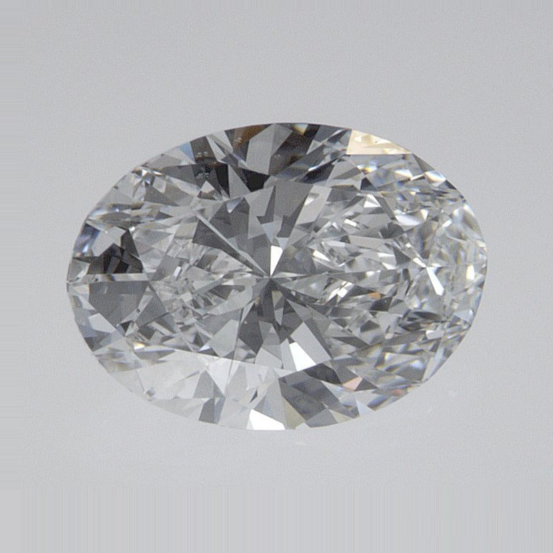1.01 ct lab-grown diamond, oval cut | Sapphire Row · cut7