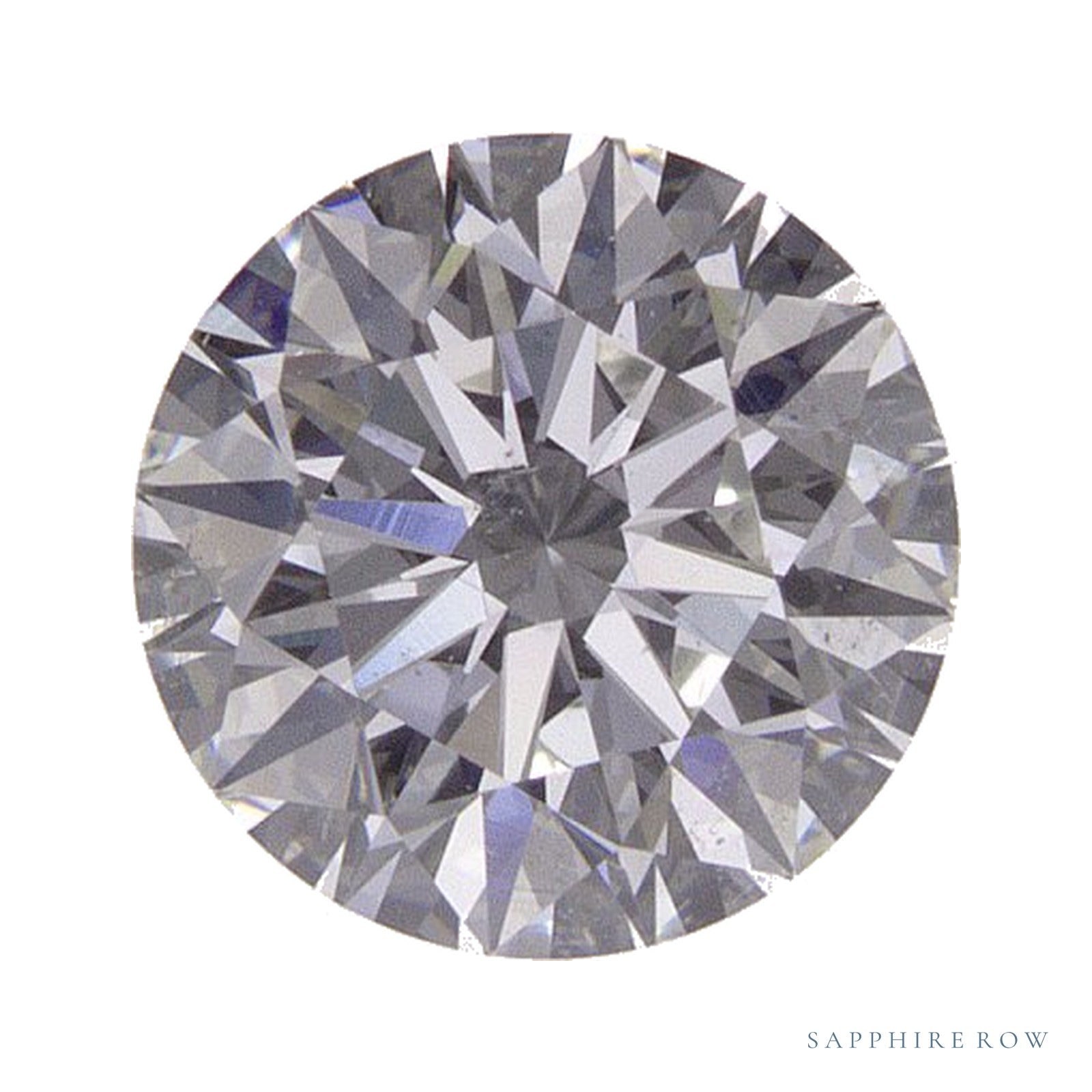 1.00 ct natural diamond, round cut | Sapphire Row · cut4