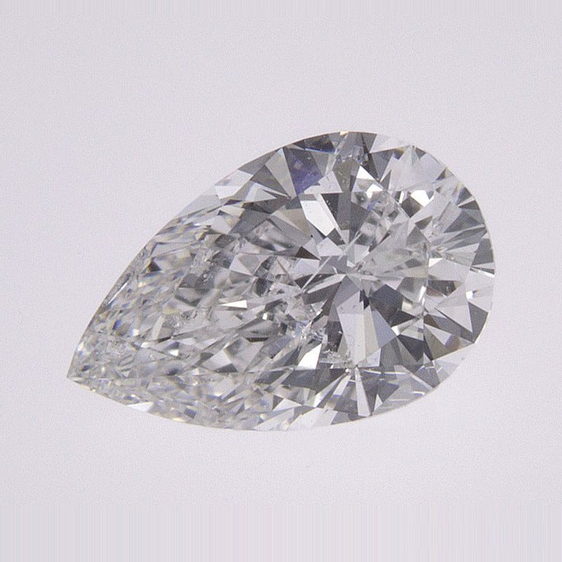 1.00 ct natural diamond, pear cut | Sapphire Row · cut7