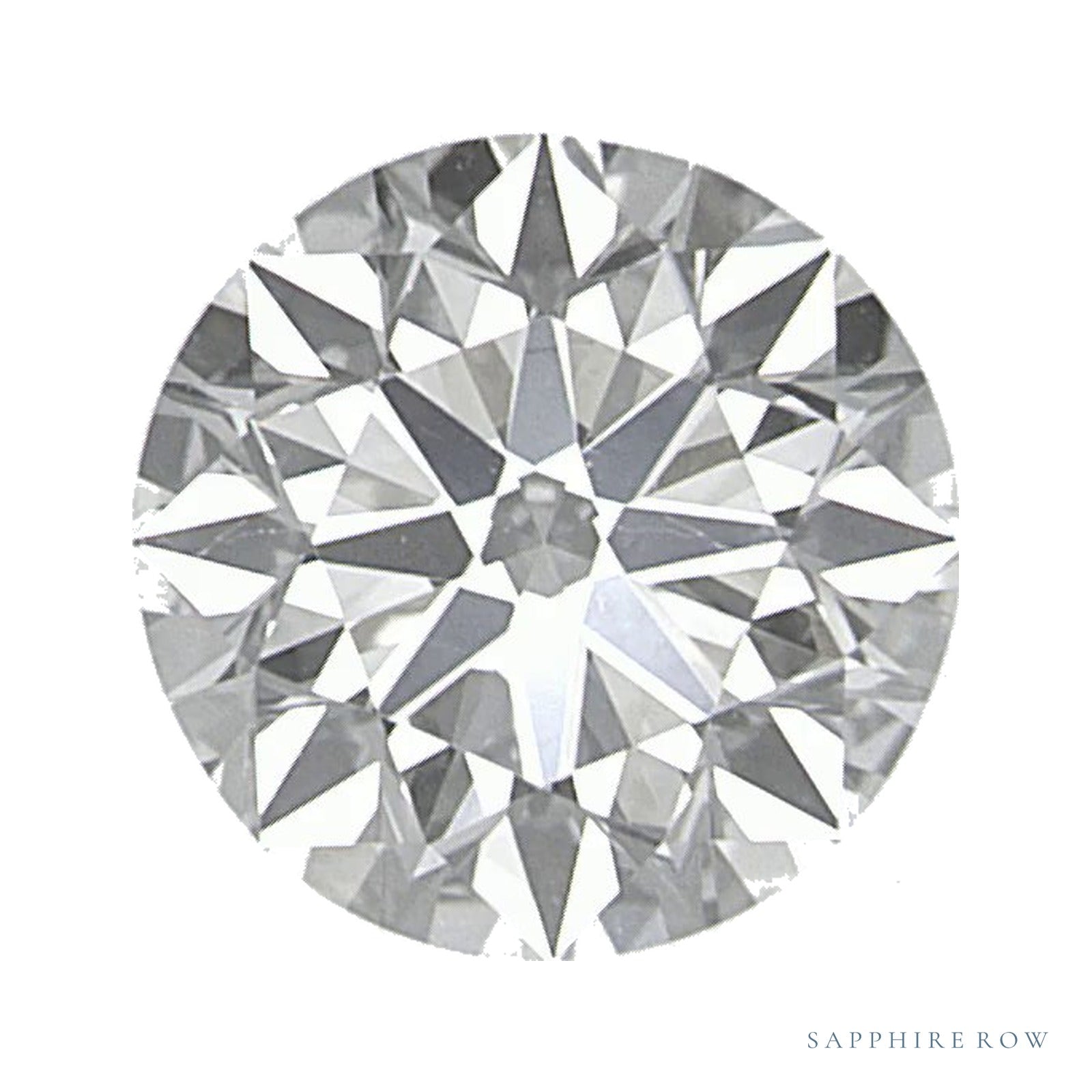 1.00 ct natural diamond, round cut | Sapphire Row