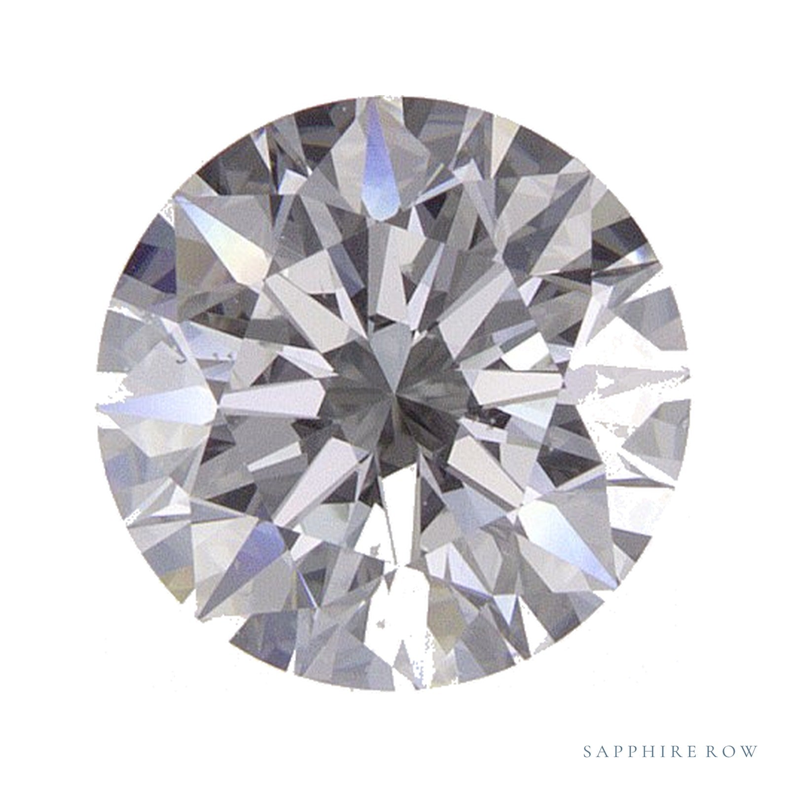 1.00 ct natural diamond, round cut | Sapphire Row