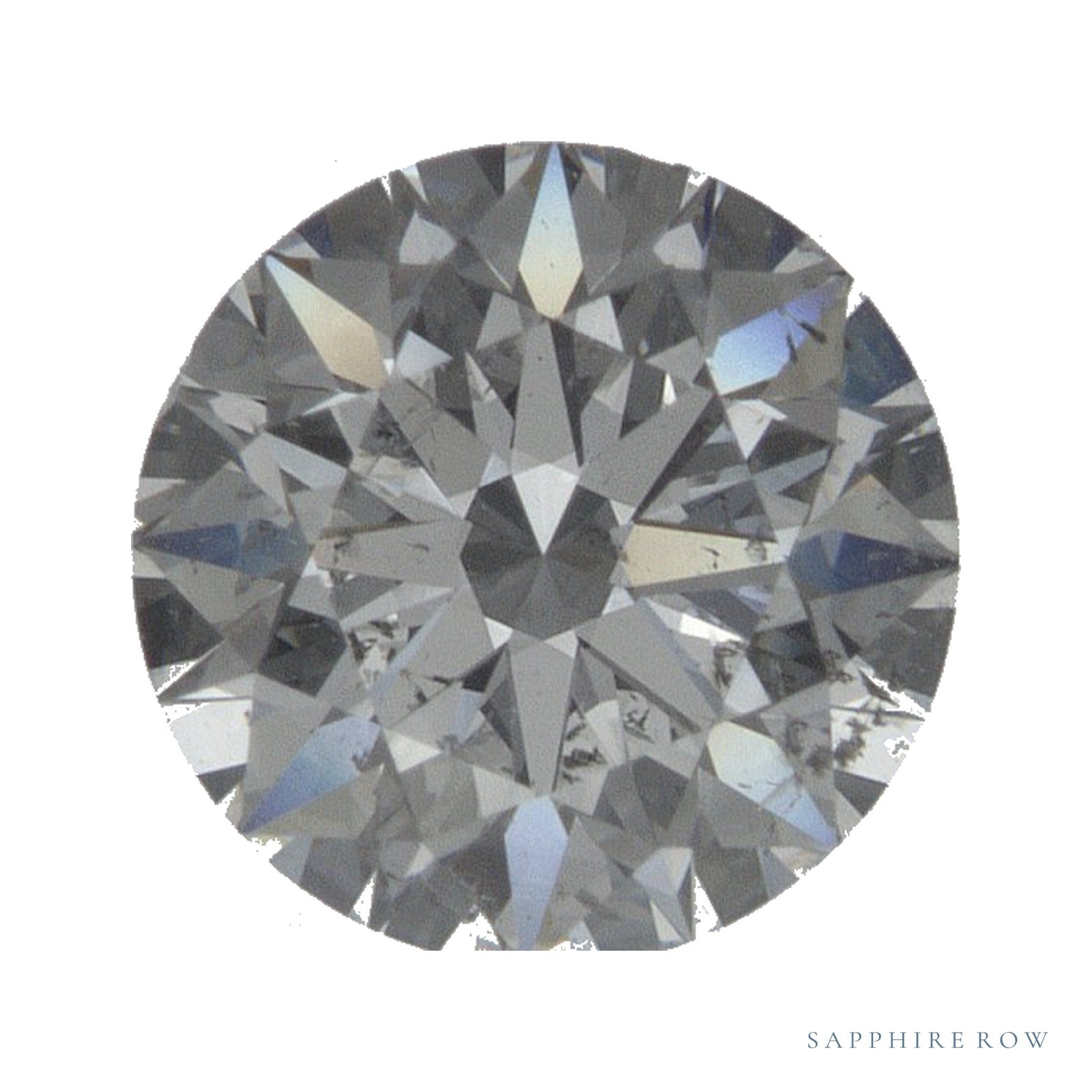 1.00 ct natural diamond, round cut | Sapphire Row · cut4