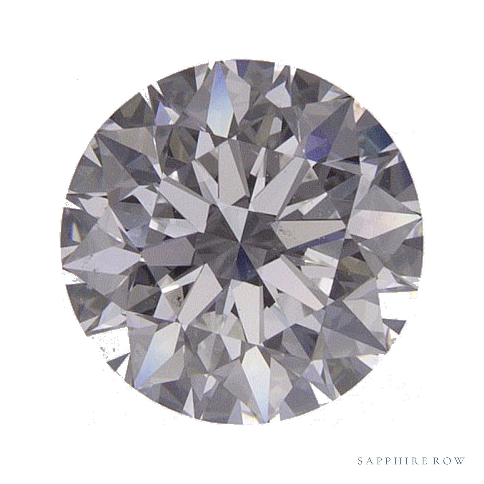 1.00 ct natural diamond, round cut | Sapphire Row