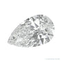1.00 ct natural diamond, pear cut | Sapphire Row · cut4