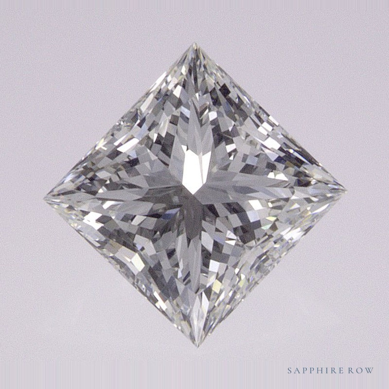 1.00 ct natural diamond, square cut | Sapphire Row · cut7