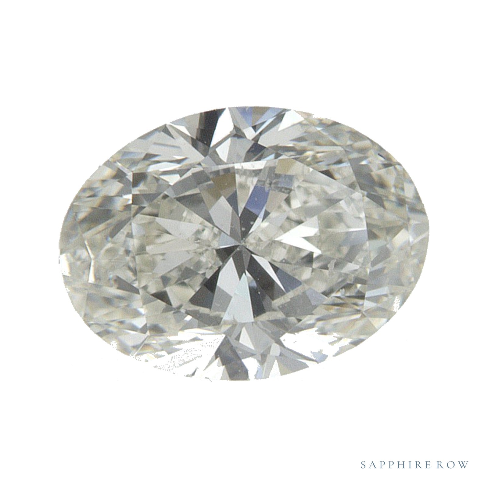 1.00 ct natural diamond, oval cut | Sapphire Row · cut4