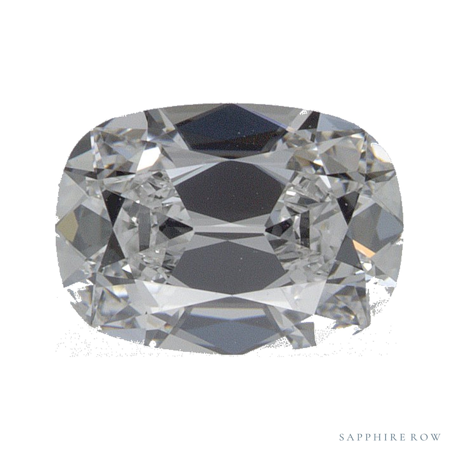 1.00 ct lab-grown diamond, elongated cushion cut | Sapphire Row · cut4