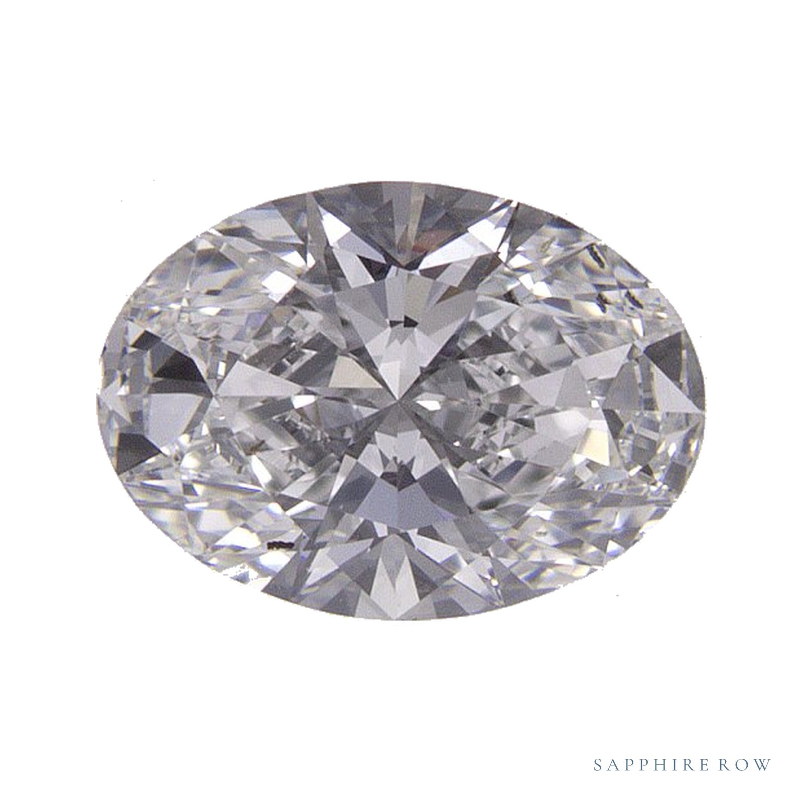 1.00 ct Oval Lab-Grown Diamond – D VVS1 — Sapphire Row · cut · cut3 · cut4