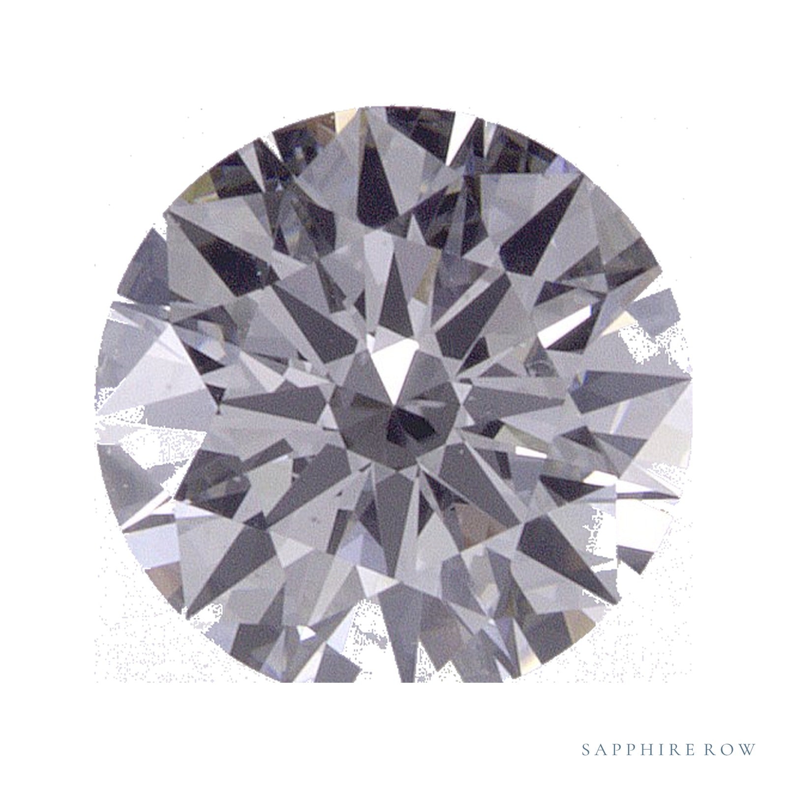 1.00 ct Round Lab-Grown Diamond – D VVS2 — Sapphire Row · cut · cut6