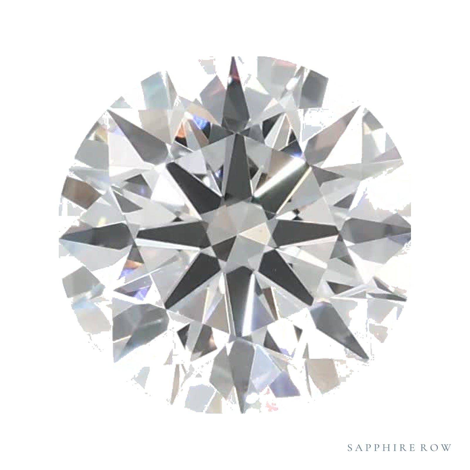 0.99 ct Round Lab-Grown Diamond – E VS1 — Sapphire Row · cut · cut3 · cut4