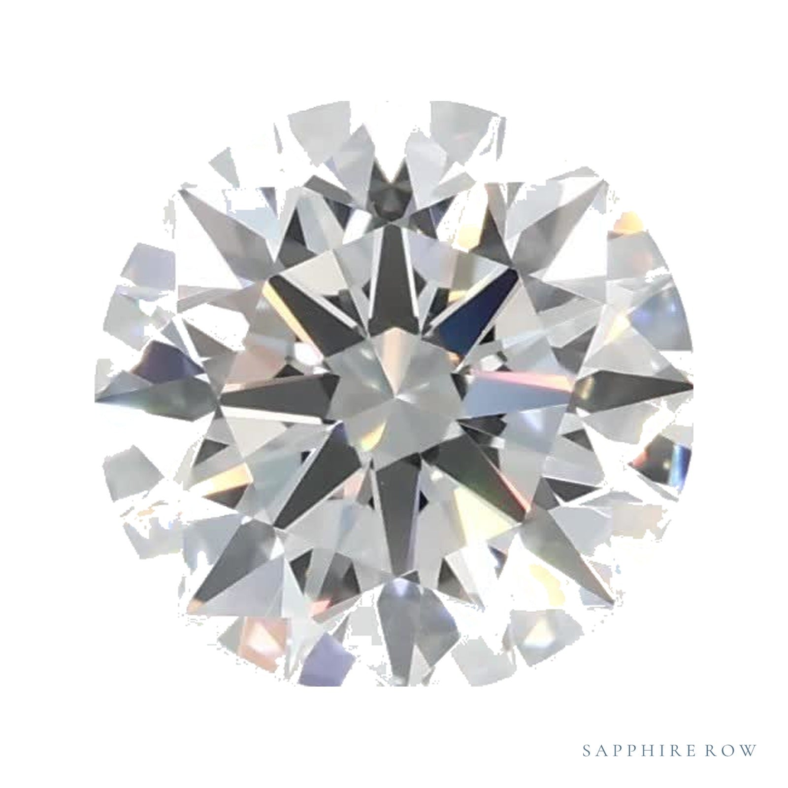 0.99 ct lab-grown diamond, round cut | Sapphire Row