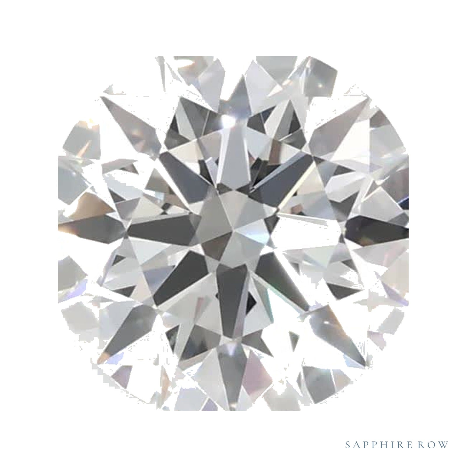 0.99 ct Round Lab-Grown Diamond – F VVS2 — Sapphire Row · cut · cut3 · cut4