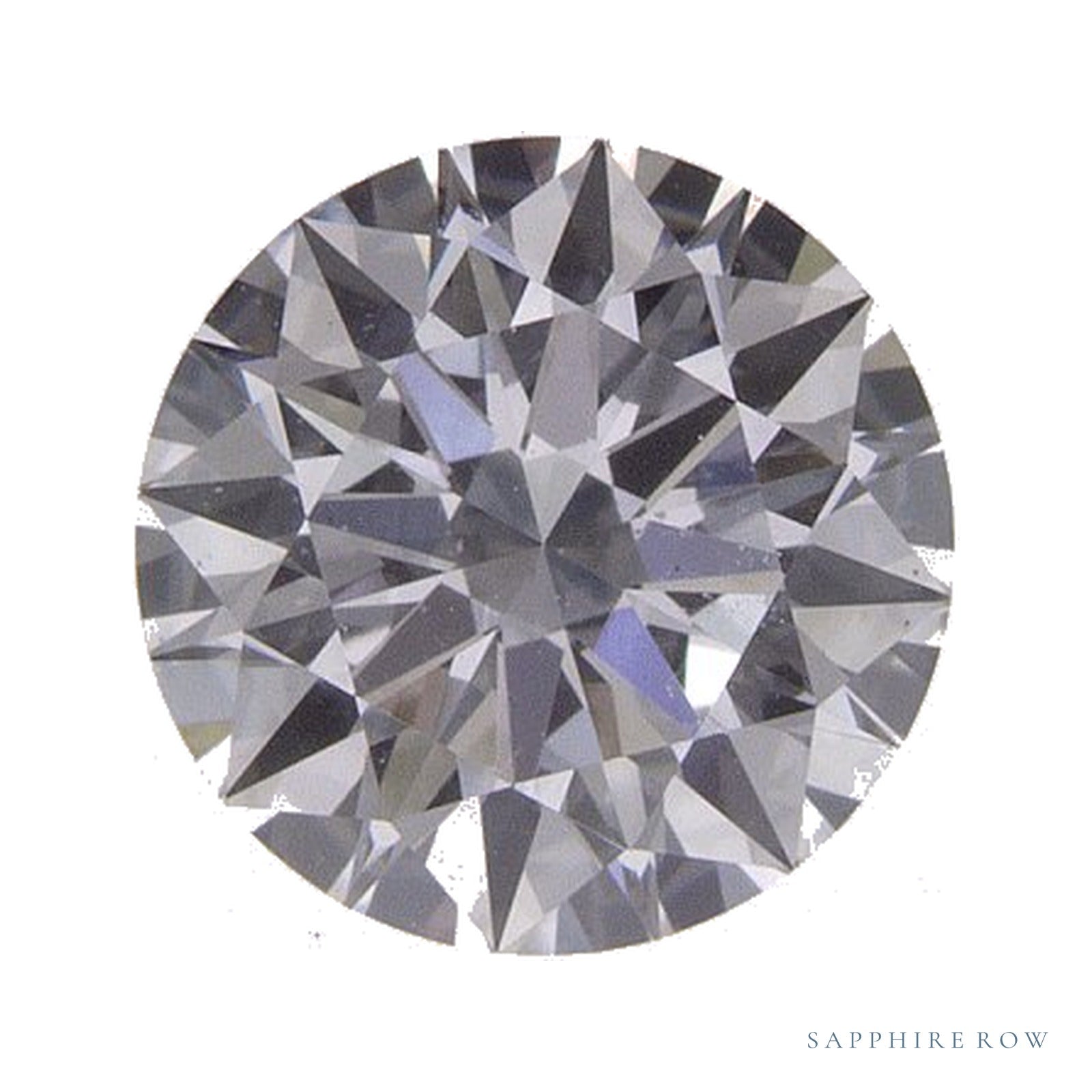 0.96 ct Round Lab-Grown Diamond – E VS1 — Sapphire Row · cut · cut3 · cut4