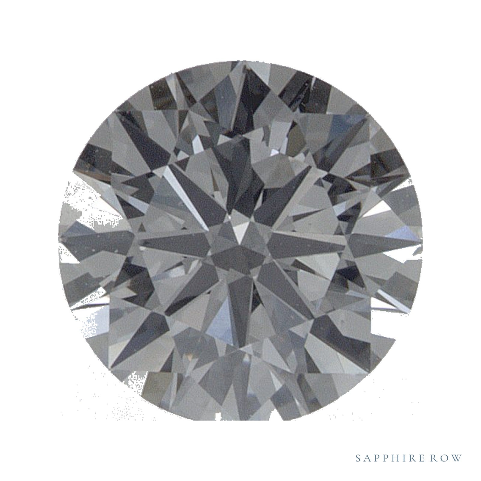 0.96 ct Round Lab-Grown Diamond – D VS1 — Sapphire Row · cut · cut3 · cut4
