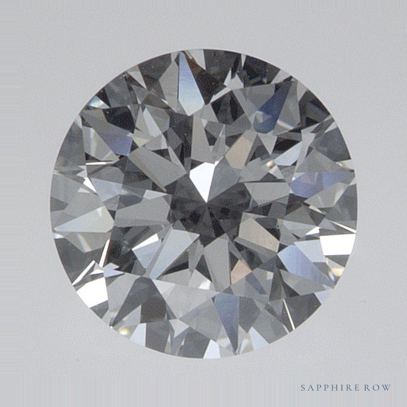 0.96 ct lab-grown diamond, round cut | Sapphire Row · cut7