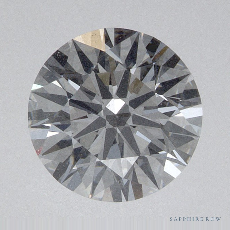 0.96 ct lab-grown diamond, round cut | Sapphire Row · cut7
