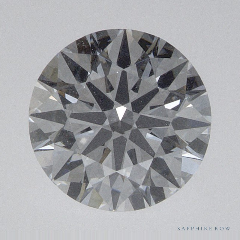 0.96 ct lab-grown diamond, round cut | Sapphire Row · cut7