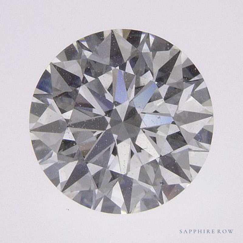 0.95 ct lab-grown diamond, round cut | Sapphire Row · cut7