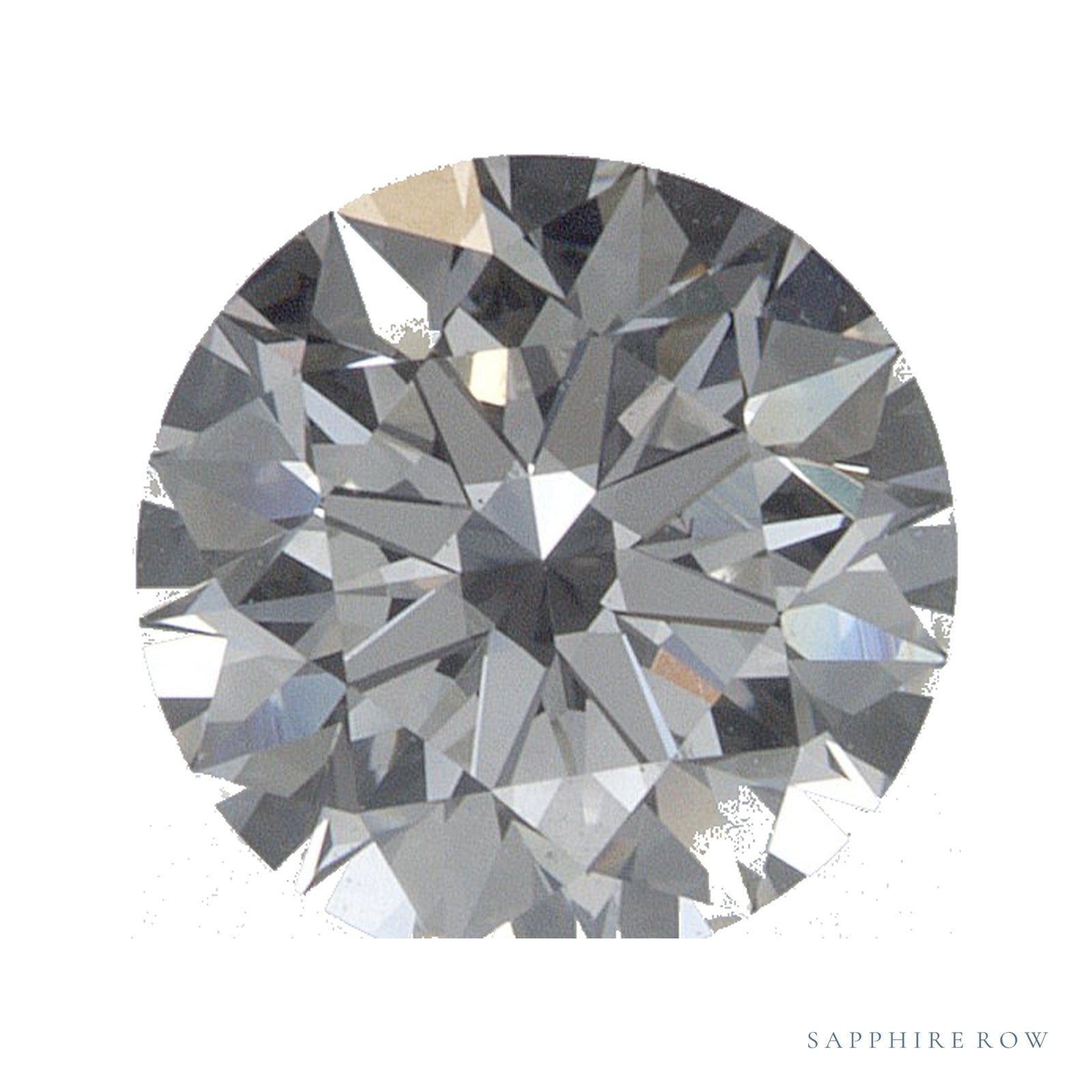 0.94 ct Round Natural Diamond – H VS2 — Sapphire Row · cut · cut3 · cut4