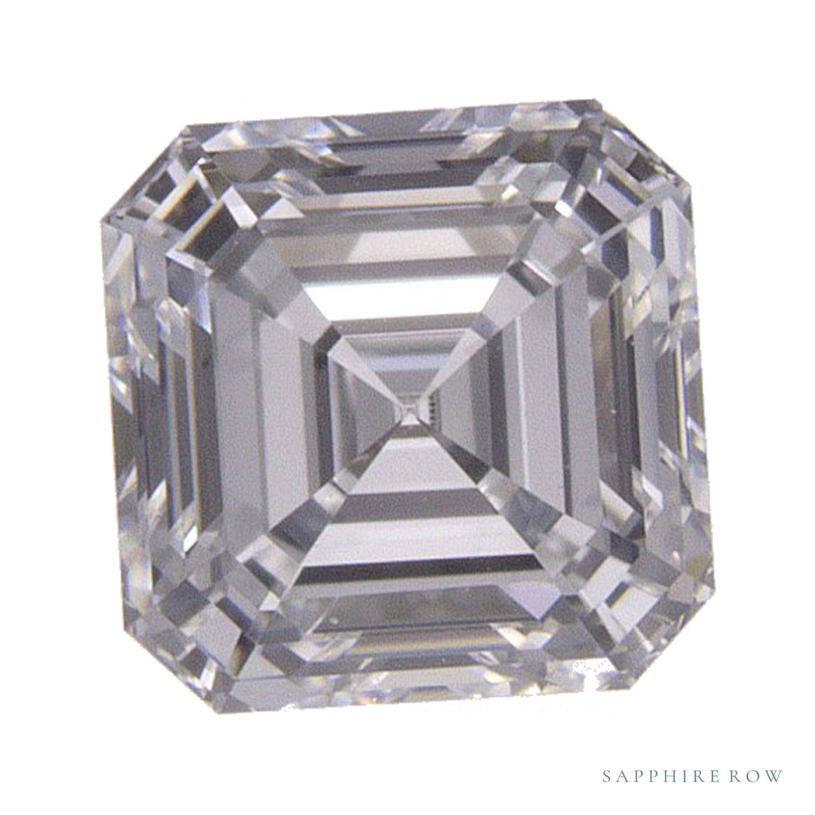 0.94 ct lab-grown diamond, asscher cut | Sapphire Row · cut4