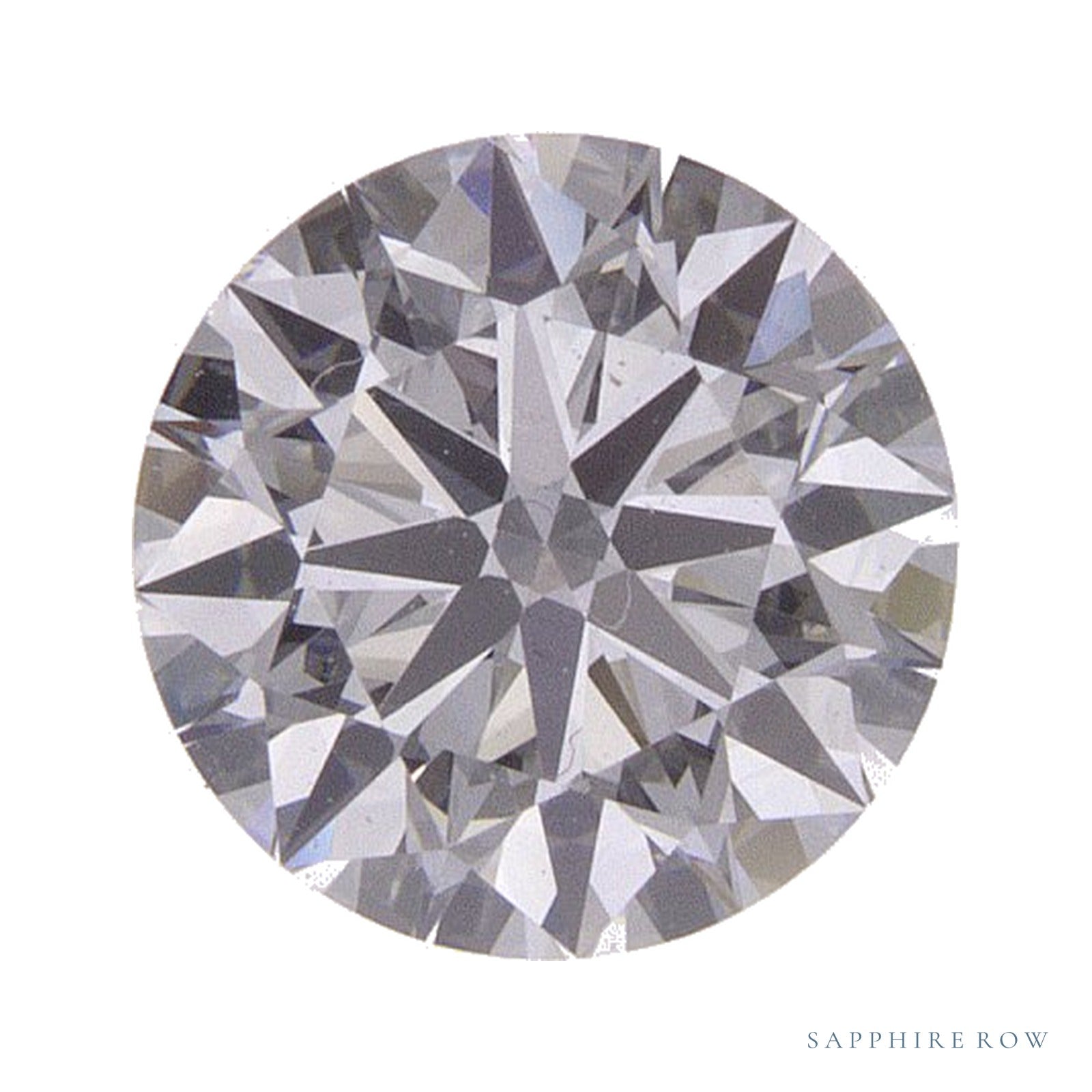 0.94 ct lab-grown diamond, round cut | Sapphire Row · cut4