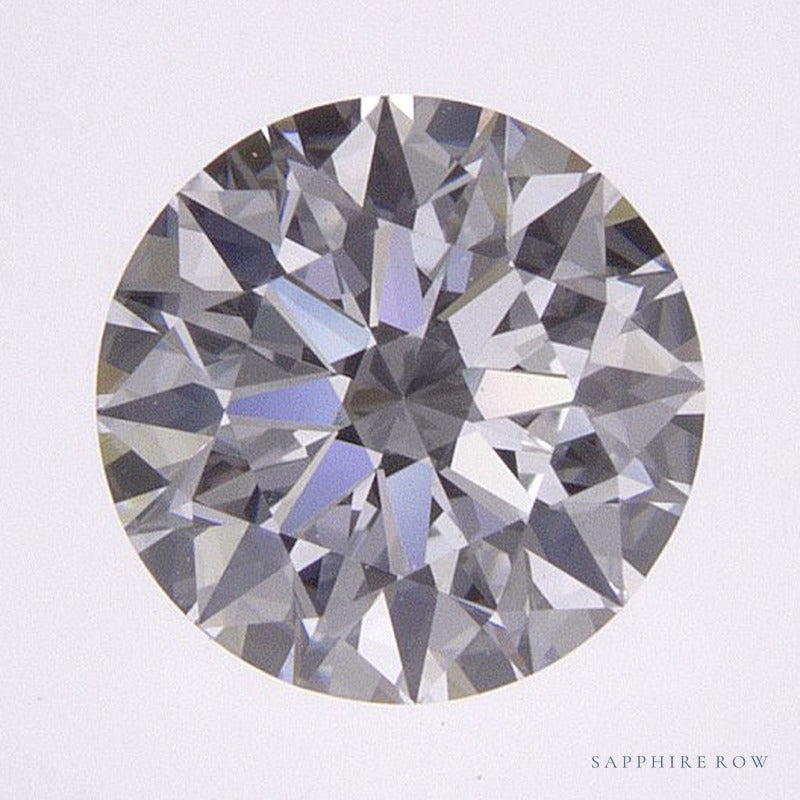 0.94 ct lab-grown diamond, round cut | Sapphire Row · cut7