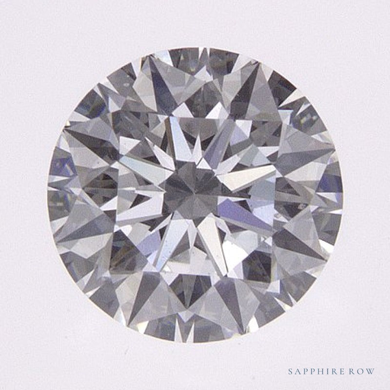 0.94 ct lab-grown diamond, round cut | Sapphire Row · cut7