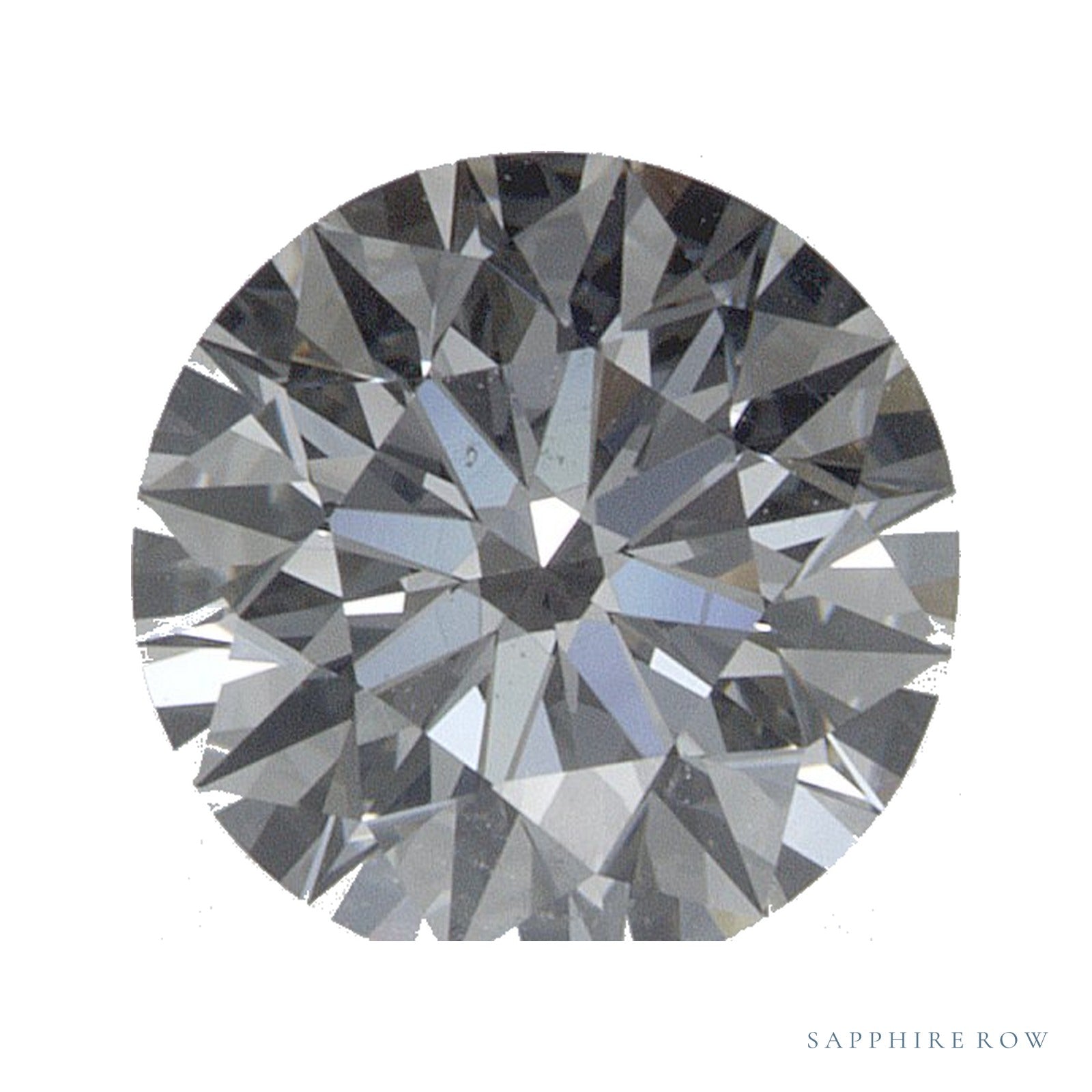 0.93 ct Round Natural Diamond – H VS2 — Sapphire Row · cut · cut3 · cut4