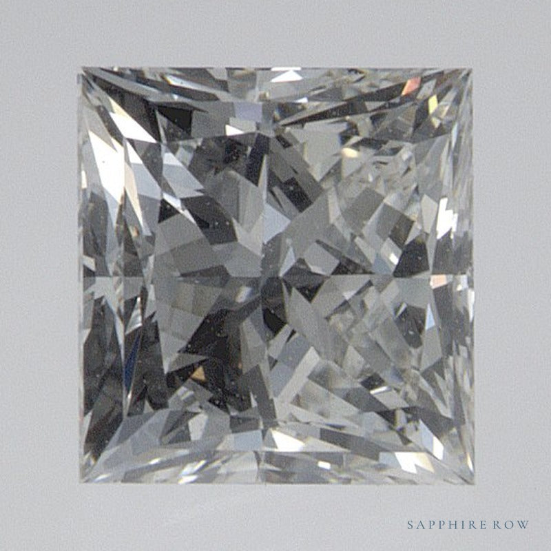 0.93 ct natural diamond, square cut | Sapphire Row · cut7