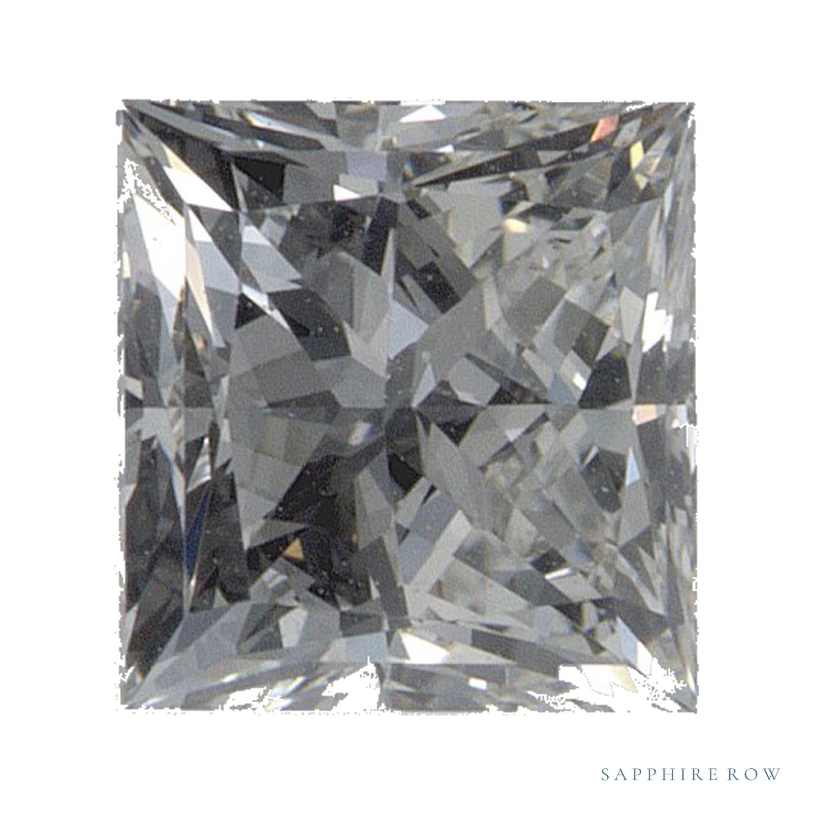 0.93 ct natural diamond, square cut | Sapphire Row · cut6