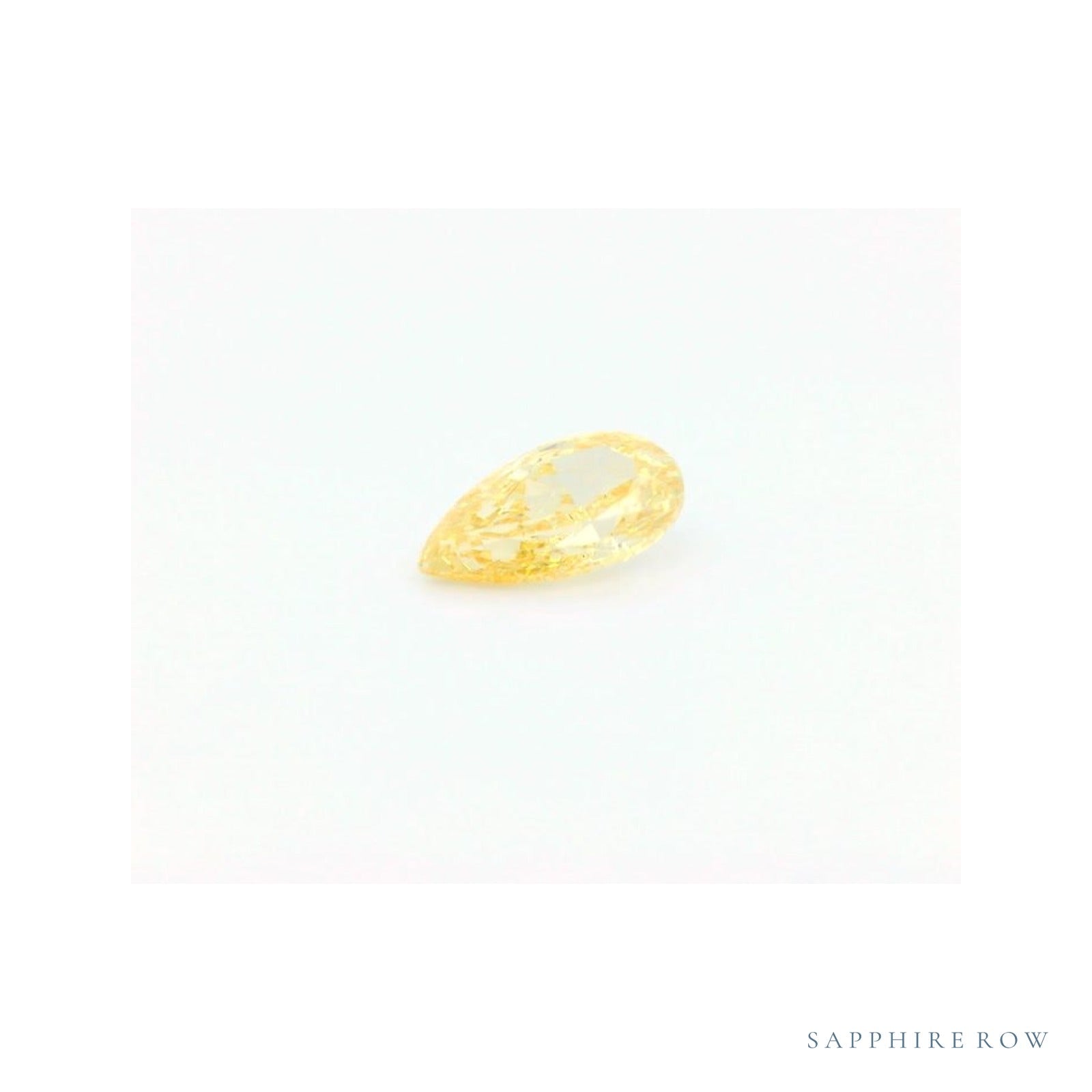 0.93 ct lab-grown diamond, pear cut | Sapphire Row · cut4