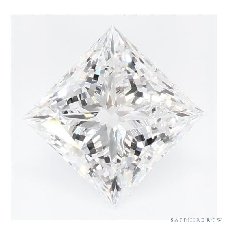 0.93 ct lab-grown diamond, square cut | Sapphire Row · cut7