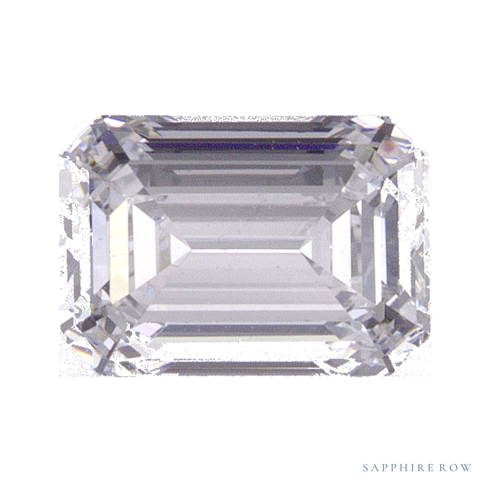 0.93 ct Emerald Lab-Grown Diamond – D VVS2 — Sapphire Row · cut · cut3 · cut4