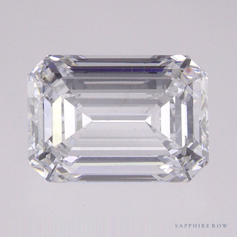 0.93 ct lab-grown diamond, emerald cut | Sapphire Row · cut7