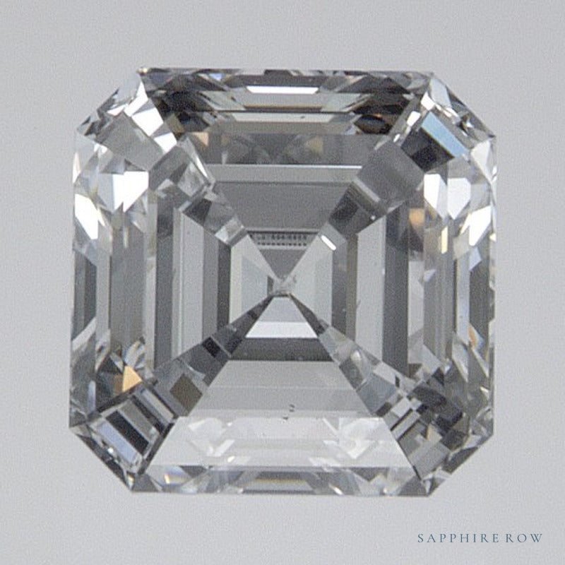 0.93 ct lab-grown diamond, asscher cut | Sapphire Row · cut7
