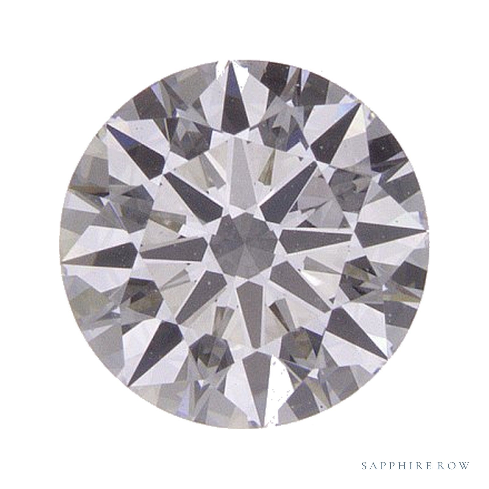 0.93 ct Round Lab-Grown Diamond – E VVS1 — Sapphire Row · cut · cut3 · cut4