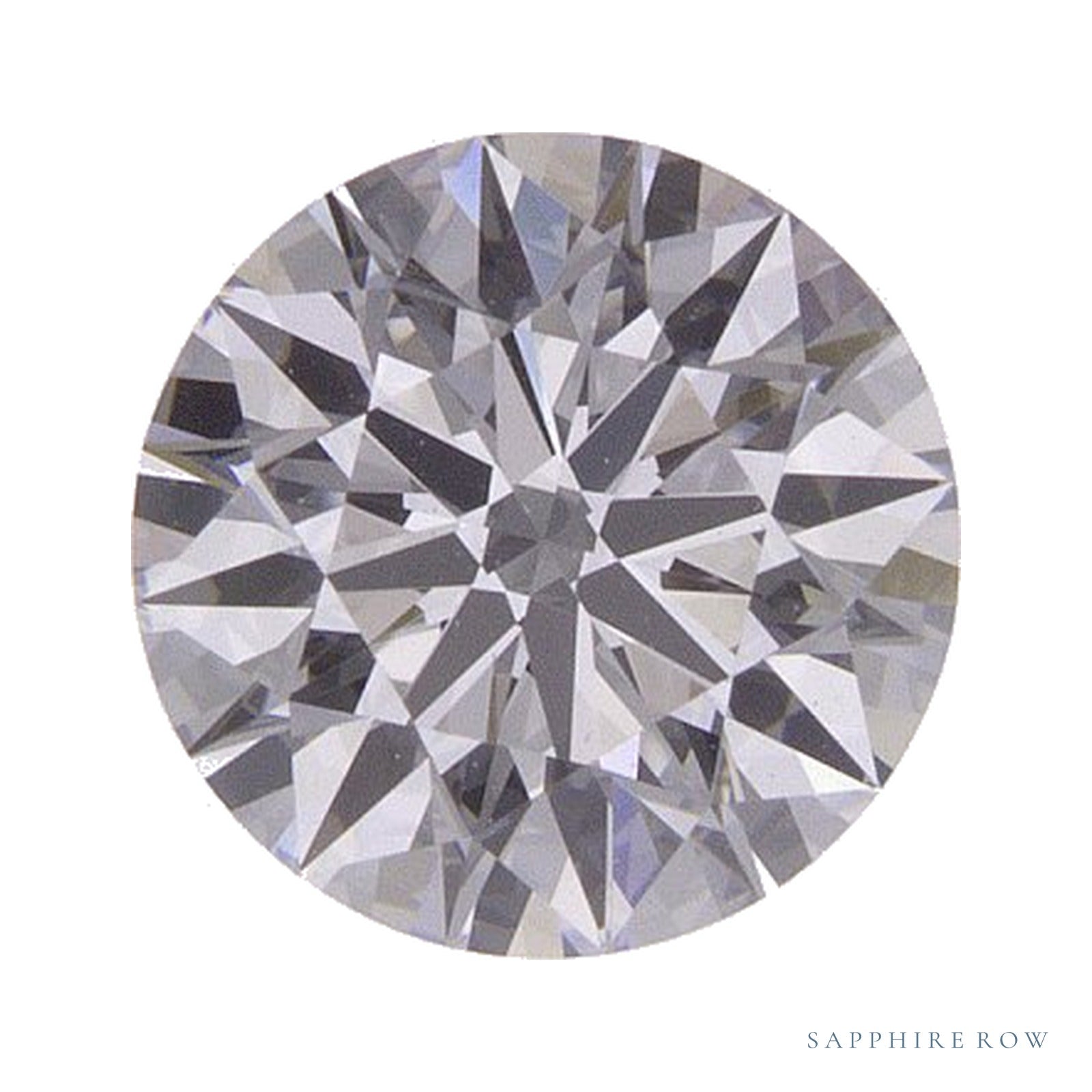 0.93 ct Round Lab-Grown Diamond – D VVS2 — Sapphire Row · cut · cut3 · cut4